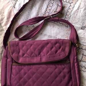 Travelon crossbody Bag Purple color